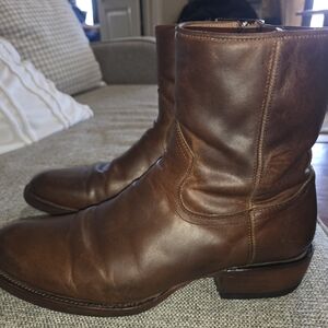 Men's Brown Leather Boots